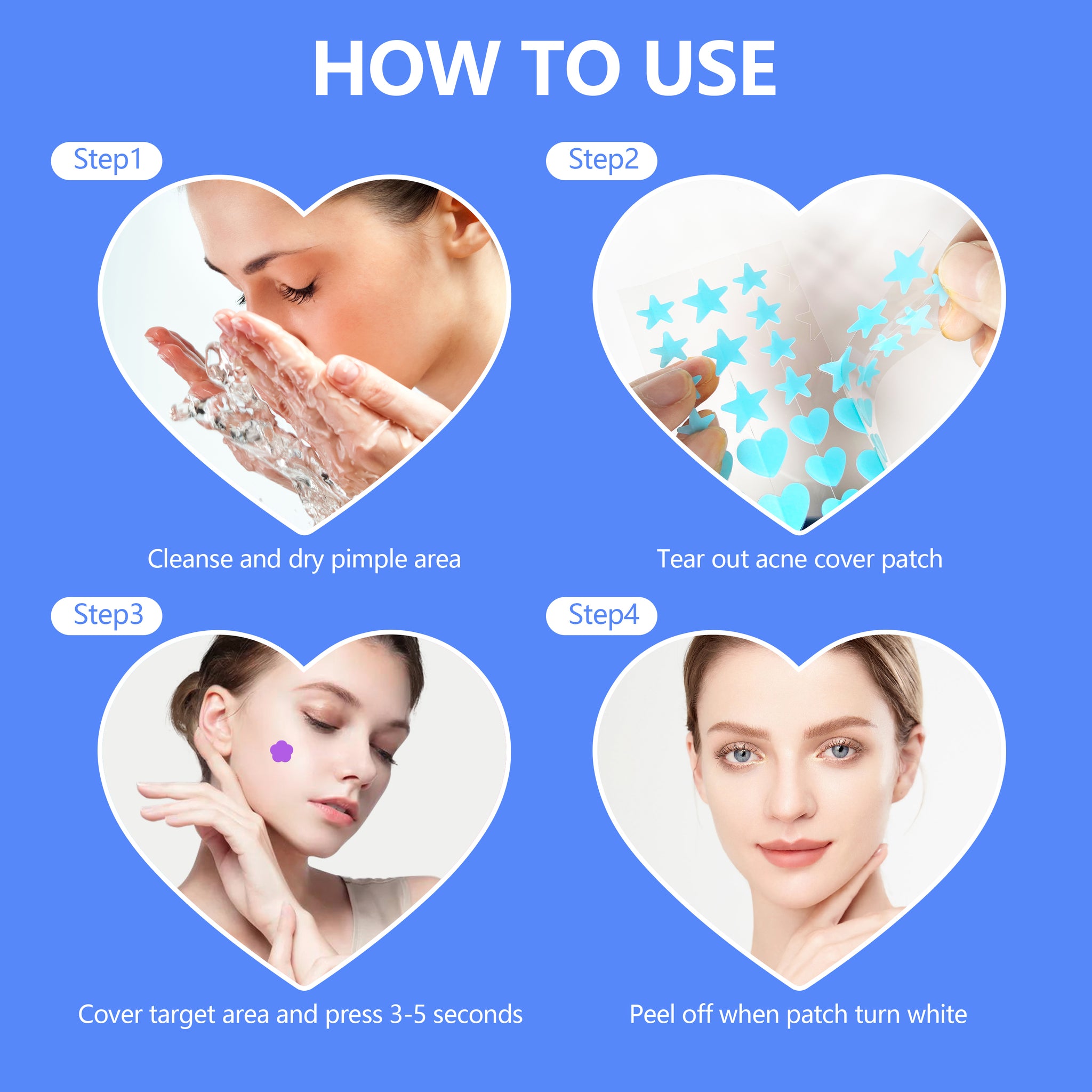 Eidersoft Acne Pimple Patch Disposable Acne Spot Treatment - Eidersoft